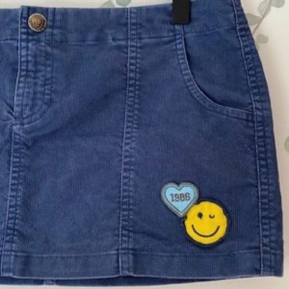 VS PINK Y2K Corduroy Mini Skirt sz 10